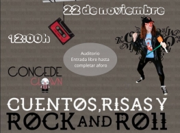 Concede Clown presenta "Cuentos, risas y Rock & Roll"