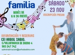 Música en familia en Árbol Sabio