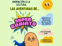 "Las aventuras de Super Boniato" en Villalón de Campos