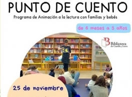 “Punto de cuento” en la Biblioteca Publica de Castilla y León