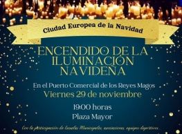 Encendido de la Iluminación Navideña en Medina de Rioseco