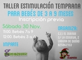Taller de Estimulación Temprana en Laguna de Duero