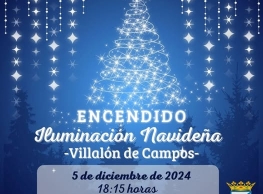 Encendido Navideño en Villalón de Campos