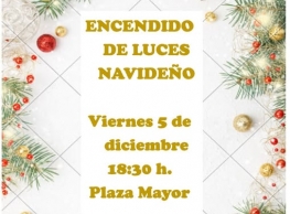 Encendido de luces navideño en Villanubla