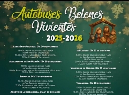 Autobuses para visitar los Belenes Vivientes en la Provincia de Valladolid 2025-26