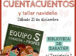 Cuentacuentos y taller navideño en Zaratán