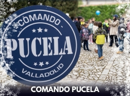 "Comando Pucela" en la Cúpula del Milenio