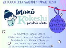 Talleres de Navidad en Mamá Kokeshi