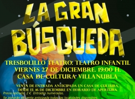 Trebolillo Teatro presenta "La Gran Búsqueda"