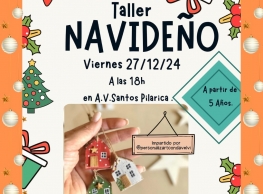 Taller Navideño en Santos Pilarica