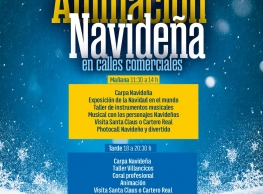 Animación Navideña en las Zonas Comerciales de Valladolid
