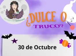 "¿Dulce o truco?" en Academia Athenea