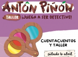Cuentacuentos en familia y taller: "Antón Piñón" 
