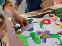 Ambiente Infantil en el Aula de Medio Ambiente Caja de Burgos de Valladolid
