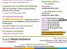 Ambiente Infantil en el Aula de Medio Ambiente Caja de Burgos de Valladolid