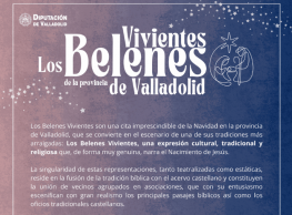Belenes Vivientes en la Provincia de Valladolid 2024-25