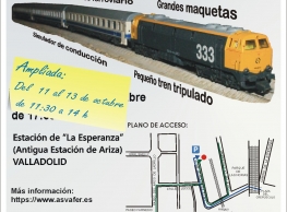 Ampliación de la XXXIII Exposición Ferroviaria