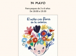 Cuentacuentos "El niño con flores en la cabeza" en La Marmota