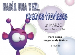 "Cuentos traviesos" en la Librería La Marmota