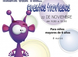 "Cuentos traviesos" en la Librería La Marmota