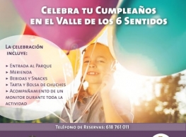 Cumpleaños en el Valle de los 6 Sentidos en Renedo de Esgueva