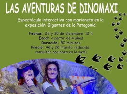 Espectáculo "Las Aventuras de Dinomaxi" Espectáculo "Las Aventuras de Dinomaxi"