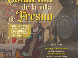 Donación de la Villa de Fresno el Viejo por la Reina doña Urraca a la Orden de San Juan Año 1116