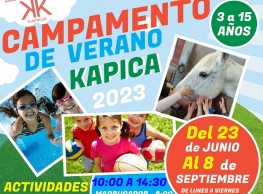 Campamento de Verano Kapica en el C.D. Real Sociedad Hípica de Valladolid