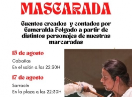 Esmeralda Folgados presenta Cuentos "Mascarada"