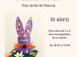 Talleres en familia "Una tarde de Pascua" en La Marmota