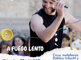 Javi Malabares presenta "A fuego lento" en Peñafiel