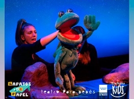 Compañía Zapatos de Papel presenta “Una rana en la luna”