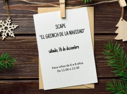 Scape "El grinch de la Navidad"