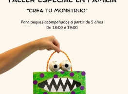 Taller "Crea tu monstruo" en la Librería La Marmota