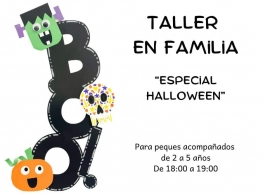 Taller en familia "Especial Halloween" en La Marmota