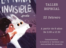 Taller especial de animación a la lectura "La niña invisible"