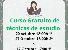Curso gratuito de Técnicas de Estudio
