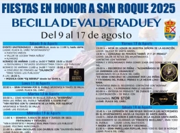 Fiestas en Honor a San Roque en Becilla de Valderaduey