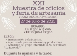 XXI Muestra de Oficios y Feria de Artesanía en Viana de Cega