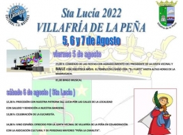 Fiestas de Santa Lucía en Villafría de la Peña