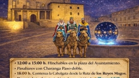 Cabalgata de Despedida de los Reyes Magos en Becerril de Campos