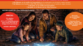 Talleres de Astronomía Familiar en el Castillo de Fuensaldaña