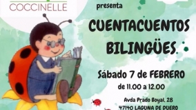 Cuentacuentos bilingües en el Liceo Francés de Laguna de Duero