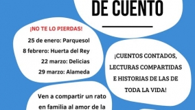 Sábados de Cuentos en las Bibliotecas Municipales de Valladolid