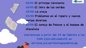 “Jugando con cuentos” en la Biblioteca Publica de Castilla y León