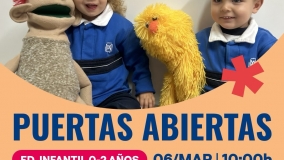 Puertas abiertas Educación Infantil 0-2 en el Colegio Compañía de María La Enseñanza Puertas abiertas Educación Infantil 0-2 en el Colegio Compañía de María La Enseñanza