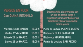 "Versos en flor”