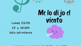 Taller musical "Me lo dijo el viento"