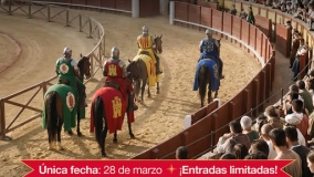 "Los 4 Reinos, el gran torneo medieval" en la Plaza de Toros