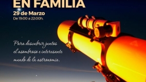 Astronomía en familia en el Centro Astronómico de Tiedra